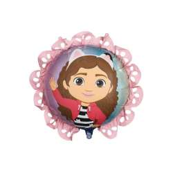 Balon foliowy pastylka Koci Domek Gabi 52x52cm