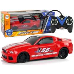 Auto Sportowe R/C 1:24 Wyścigi Czerwone Przyciemniane Szyby (10238) - 1