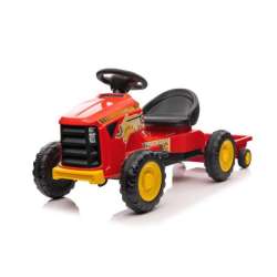 Traktor na pedały G206 czerwony Lean Toys (11905)