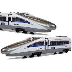 Pociąg Pendolino z naciągiem biały dźwięk światło - 1