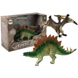Dinozaury 2szt Stegosaurus, Pteranodon
