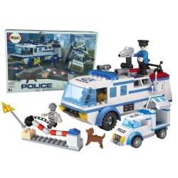 Zestaw klocków wóz Policyjny 368el Lean Toys (12206)