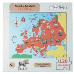 Puzzle edukacyjne Europa 120el