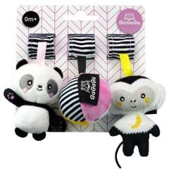 GaGaGu Pluszowe zawieszki Panda Małpka Piłka 0832 (GGG 0832) - 1