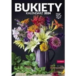 Kalendarz 2024 ścienny A3 Bukiety