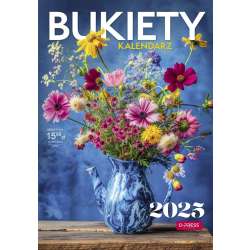 Kalendarz 2025 A3 Ścienny Bukiety - 1