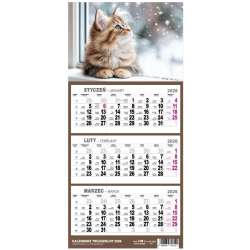 Kalendarz 2026 Trójdzielny Mały MIX
