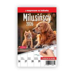 Kalendarz 2026 A5 miesięczny na lodówkę