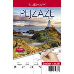Kalendarz 2026 A5 biurkowy miesięczny