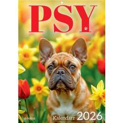 Kalendarz 2026 A4 Wieloplanszowy Psy
