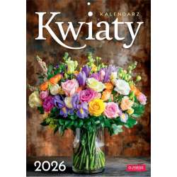 Kalendarz 2026 A4 Wieloplanszowy Kwiaty