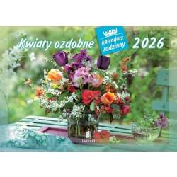 Kalendarz 2026 rodzinny Kwiaty ozdobne - 1