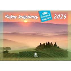 Kalendarz 2026 rodzinny Piękne krajobrazy