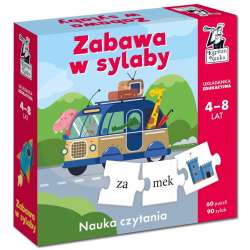 Zabawa w sylaby. Układanka edukacyjna 4-8 lat - 1