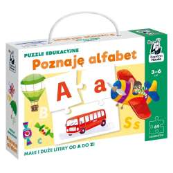 Kapitan nauka Puzzle edukacyjne Alfabet 3-6 lat