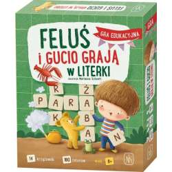 Feluś i Gucio grają w literki. Nasza Księgarnia (5904915903867) - 1