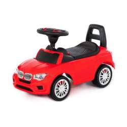 Polesie 84583 Samochód-jeździk SuperCar Nr5 z sygnałem dźwiękowym czerwony jeździdełko auto pojazd (84583 POLESIE) - 1