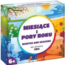 Miesiące i pory roku. Months and seasons. gra językowa KANGUR (5904988175192)