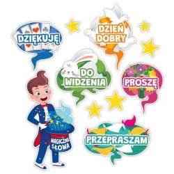 Dekoracja klasowe - Magiczne słowa - 1