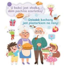 Dekoracje okolicznościowe - Dzień Babci i Dziadka - 1