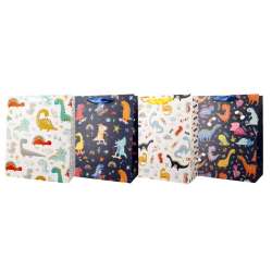 Torba prezentowa 31x42 dinozaury mix - 1