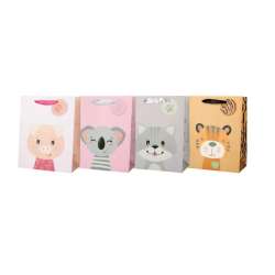 Torba prezentowa 18x23 tygrys, kot, koala mix - 1