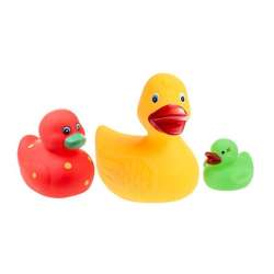 Zabawka do kąpieli 3 kaczki kolorowe 005A TULLO (AM 005A) - 1