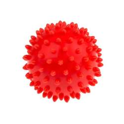 Piłka sensoryczna do masażu i rehabilitacji 9 cm czerwona 438 TULLO (AM 438) - 1