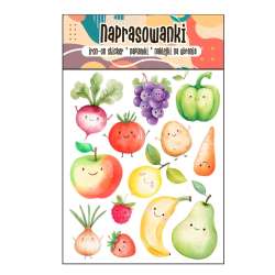Naprasowanki Termo Naklejki na Ubrania Owoce...