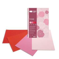 Blok A4/20K Deco Rose170g HAPPY COLOR - 1