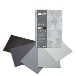 Blok A4/20K Deco Grey 170g HAPPY COLOR - 1