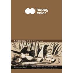 Blok szkicowy eco A4/80K 80g HAPPY COLOR