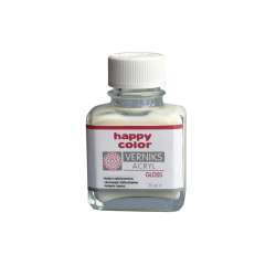 Werniks akrylowy 75ml przeźroczysty HAPPY COLOR - 1