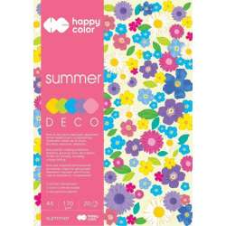 Blok A5/20K Deco Summer 170g HAPPY COLOR