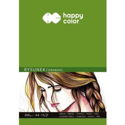 Blok do rysunku A4/15K HAPPY COLOR