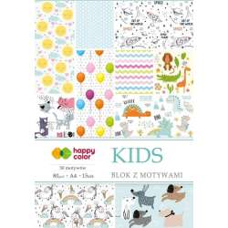 Blok z motywami Kids A4/15K 80g HAPPY COLOR - 1