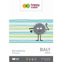 Blok techniczny biały A3/10K HAPPY COLOR