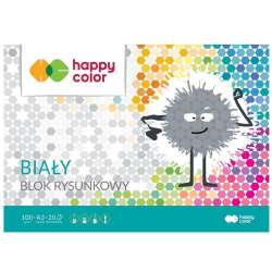 Blok rysunkowy biały A3/20K HAPPY COLOR - 1