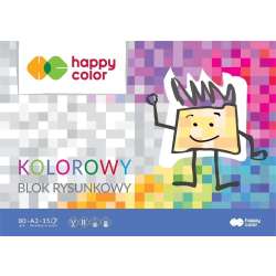 Blok rysunkowy kolor A3/15K HAPPY COLOR