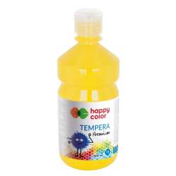 Farba tempera Premium 500ml żółta HAPPY COLOR - 1