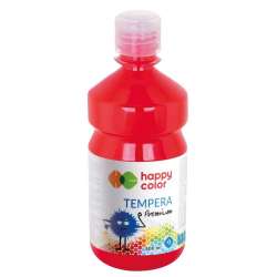 Farba tempera Premium 500ml czerwona HAPPY COLOR