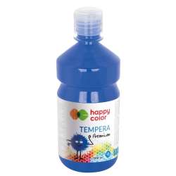 Farba tempera Premium 500ml niebieska HAPPY COLOR - 1