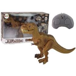 Dinozaur R/C Tyranozaur brązowy z dźwiękiem