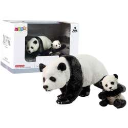 Zestaw figurek Panda z młodą Pandą - 1