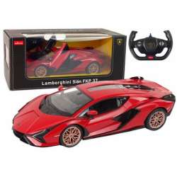 Auto R/C Lamborghini Sian FKP 37 Rastar 1:14 Czerwone Na Pilota (12798) - 1