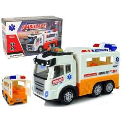 Ambulans na baterie ze światłem i dźwiękiem - 1