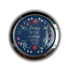 Lusterko kieszonkowe okrągłe - Zaufaj Bogu - 1