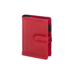 Kalendarz 2026 A6 wymienny wkład dzienny czerwony