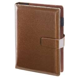 Kalendarz 2026 A5 wymienny wkład dzienny brązowy