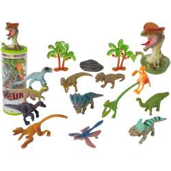 Dinozaury + akcesroria 12szt